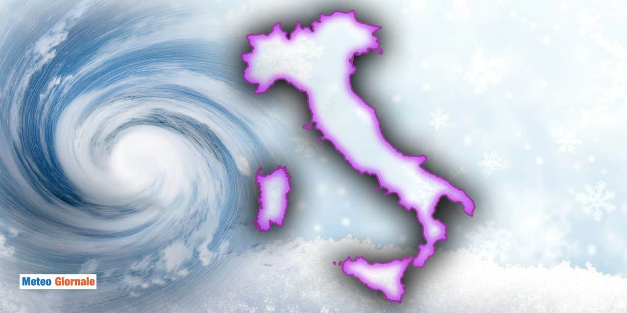 Maltempo già Mercoledì 25: pioggia, vento forte e temporali su queste regioni