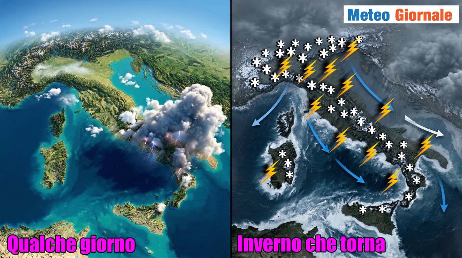 Colpo di freddo più intenso dell’Inverno: le Regioni coinvolte e lo stop alla Primavera