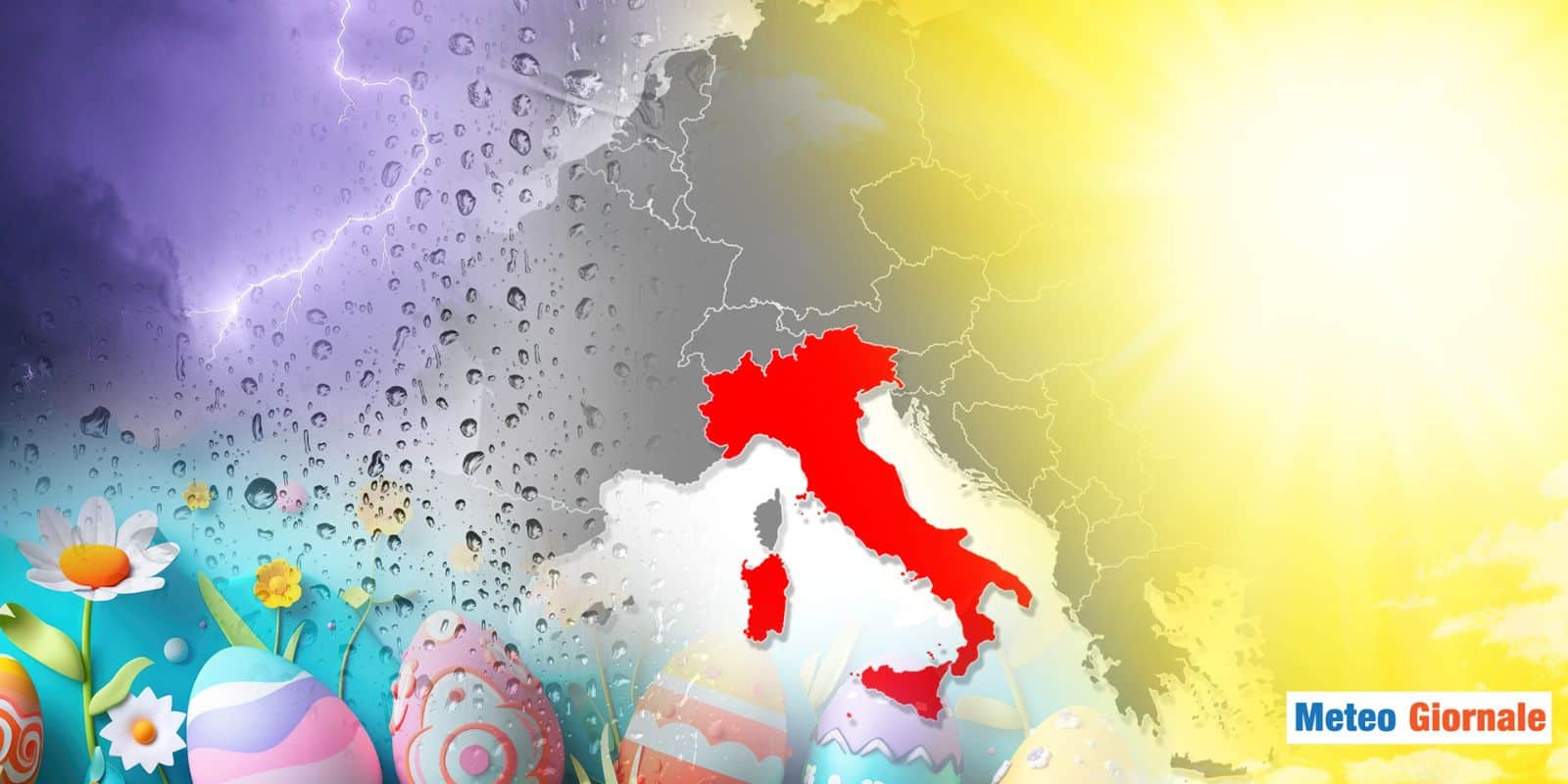 Aprile parte con sole e clima mite, ma a Pasqua cambia di nuovo tutto