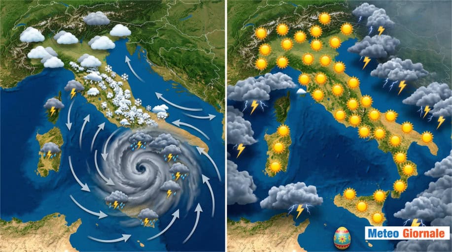 Il mio pensiero sul meteo di Pasqua 2026