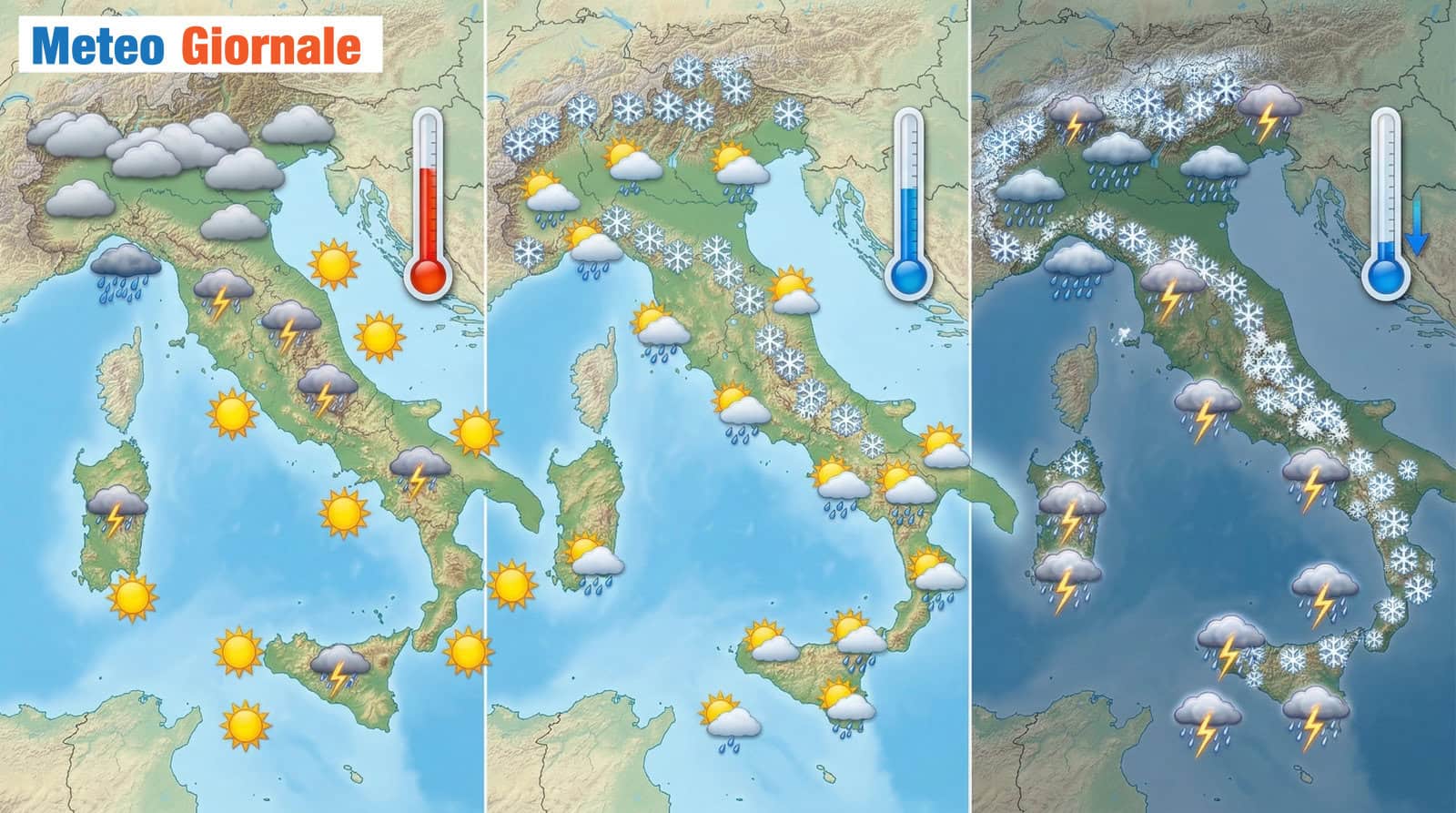 I giorni più freddi da Gennaio, ed anche peggio. Ecco dove e perché
