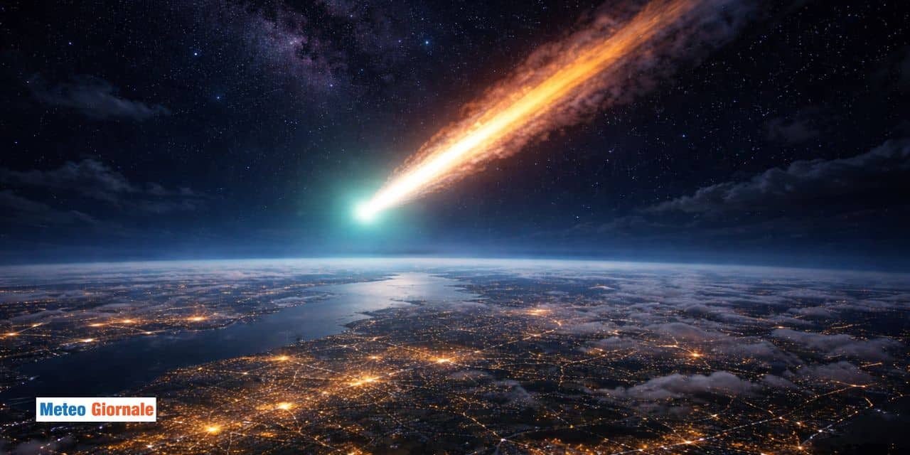 Meteorite in Europa, scia luminosa, boati e anche danni