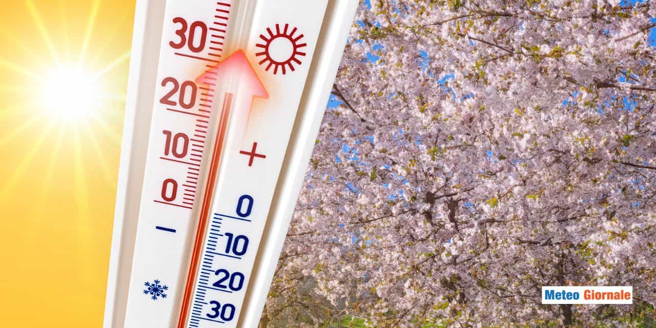 Alta pressione africana, percepiti oltre 25 gradi nei prossimi giorni