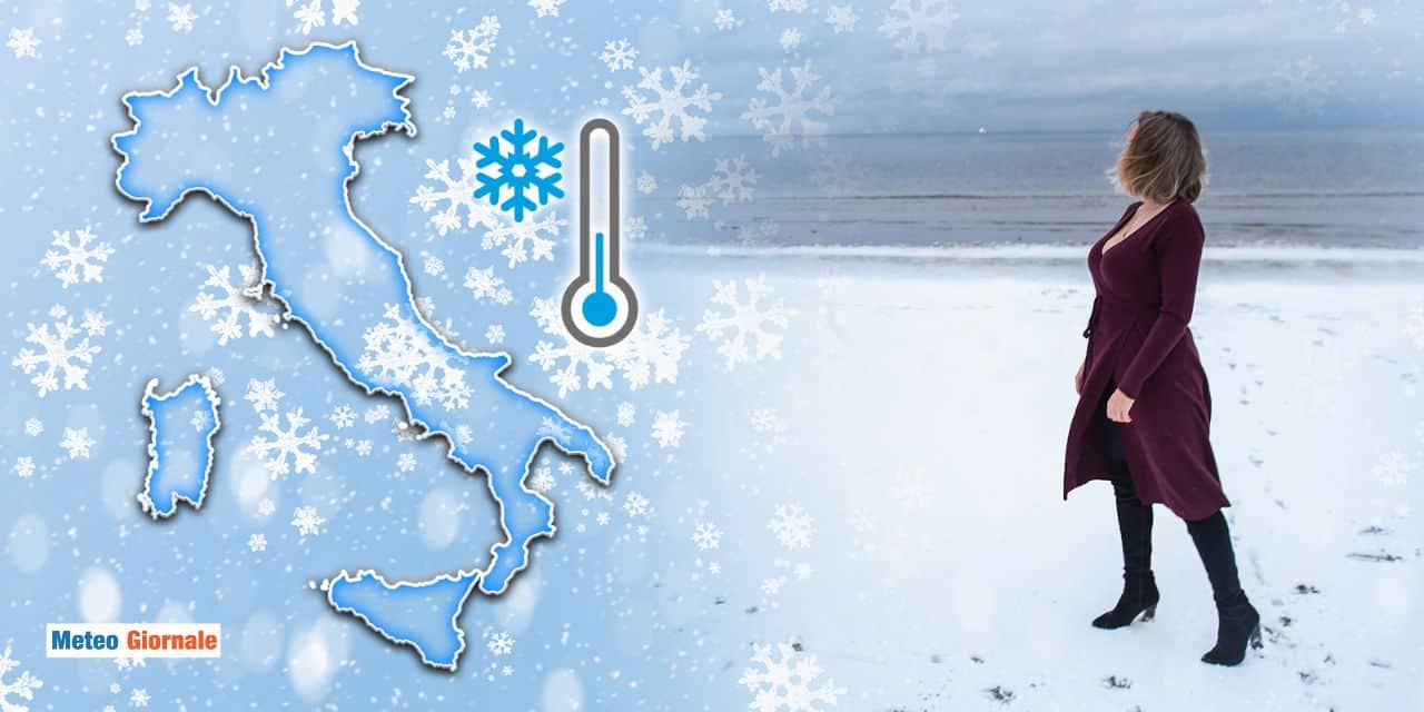 Neve in pianura, serio rischio Giovedì 26