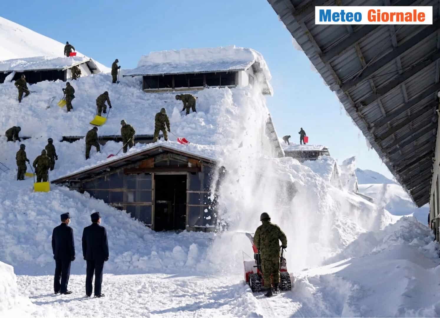 nevicate in giappone record 24