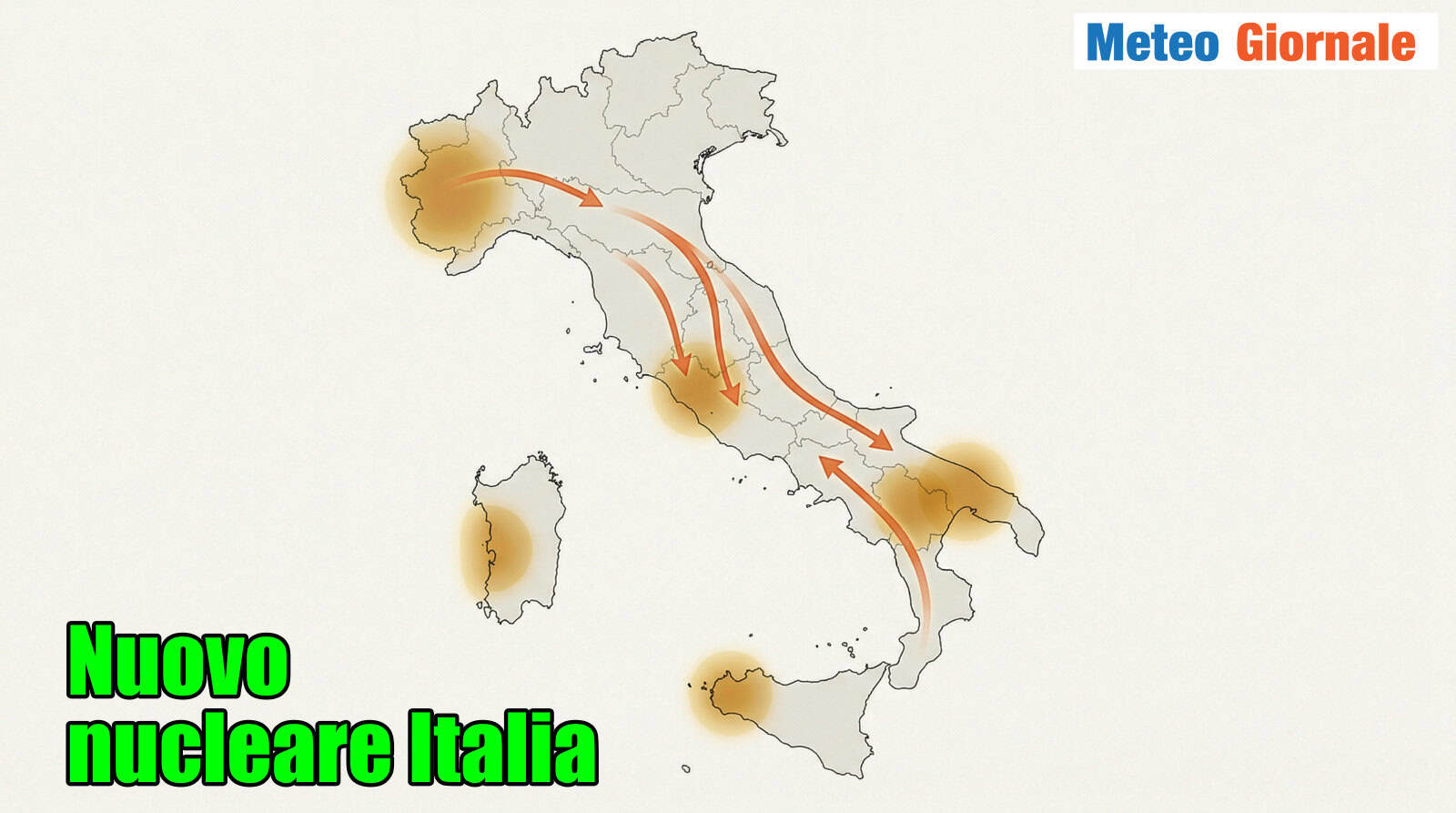 Nuovo nucleare in Italia, indicate come le più idonee