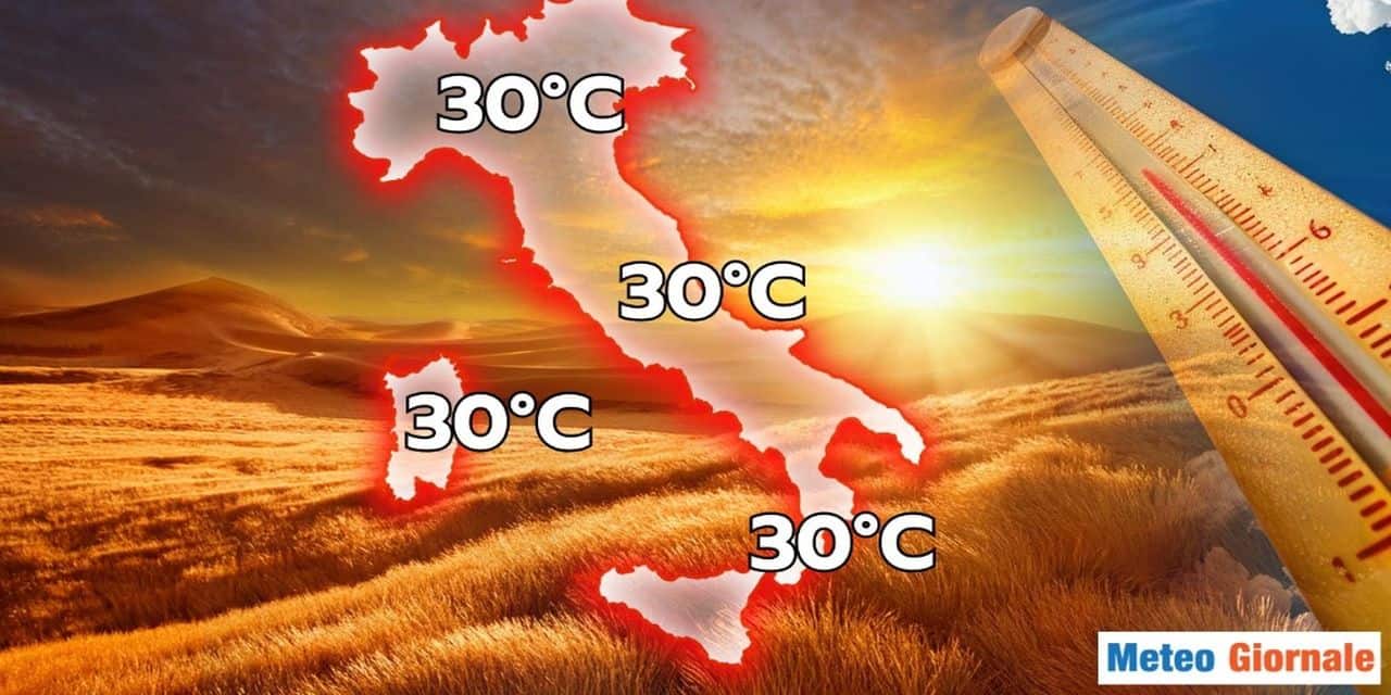 Estate precoce dal freddo al “caldo estivo”, i primi giorni a 30 gradi