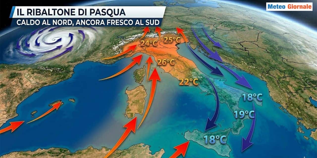 Primi caldi in arrivo nel weekend