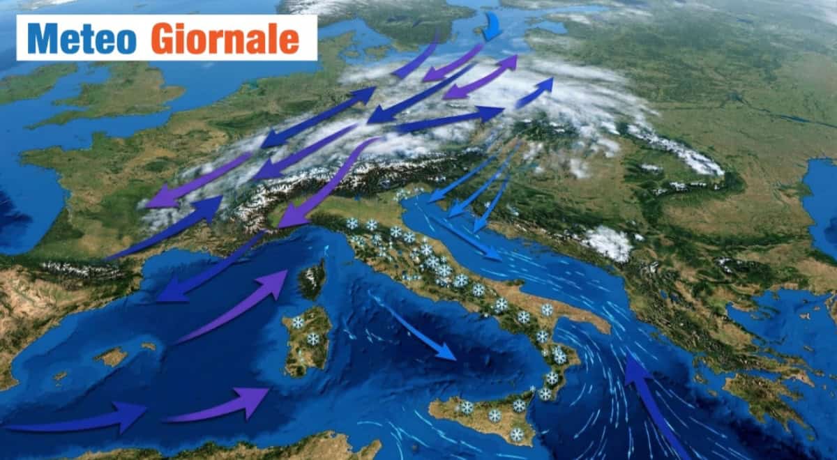 Meteo, Graupel e BUFERE: l’Inverno torna a colpire. Ecco DOVE
