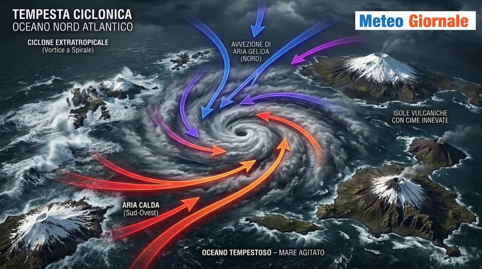 Tempesta Therese: Canarie e Madeira tra neve, vento, pioggia e voli aerei bloccati