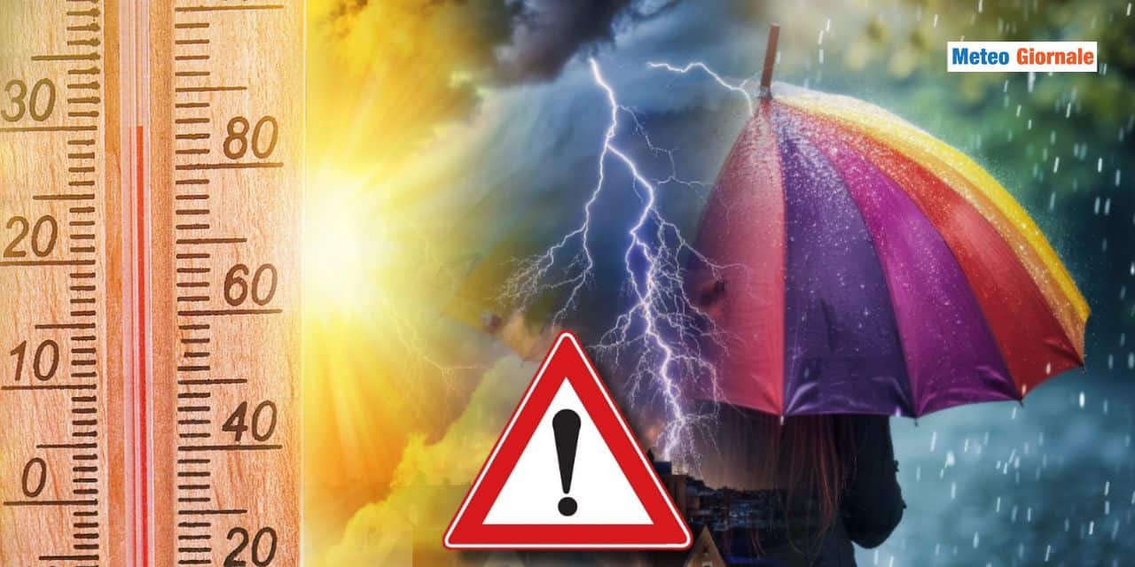 Inizio di settimana, saranno i primi temporali pomeridiani di stagione