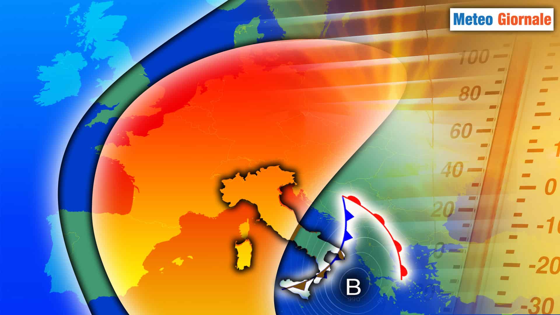 Meteo: Tornano l’alta pressione, il Sole e anche il Caldo