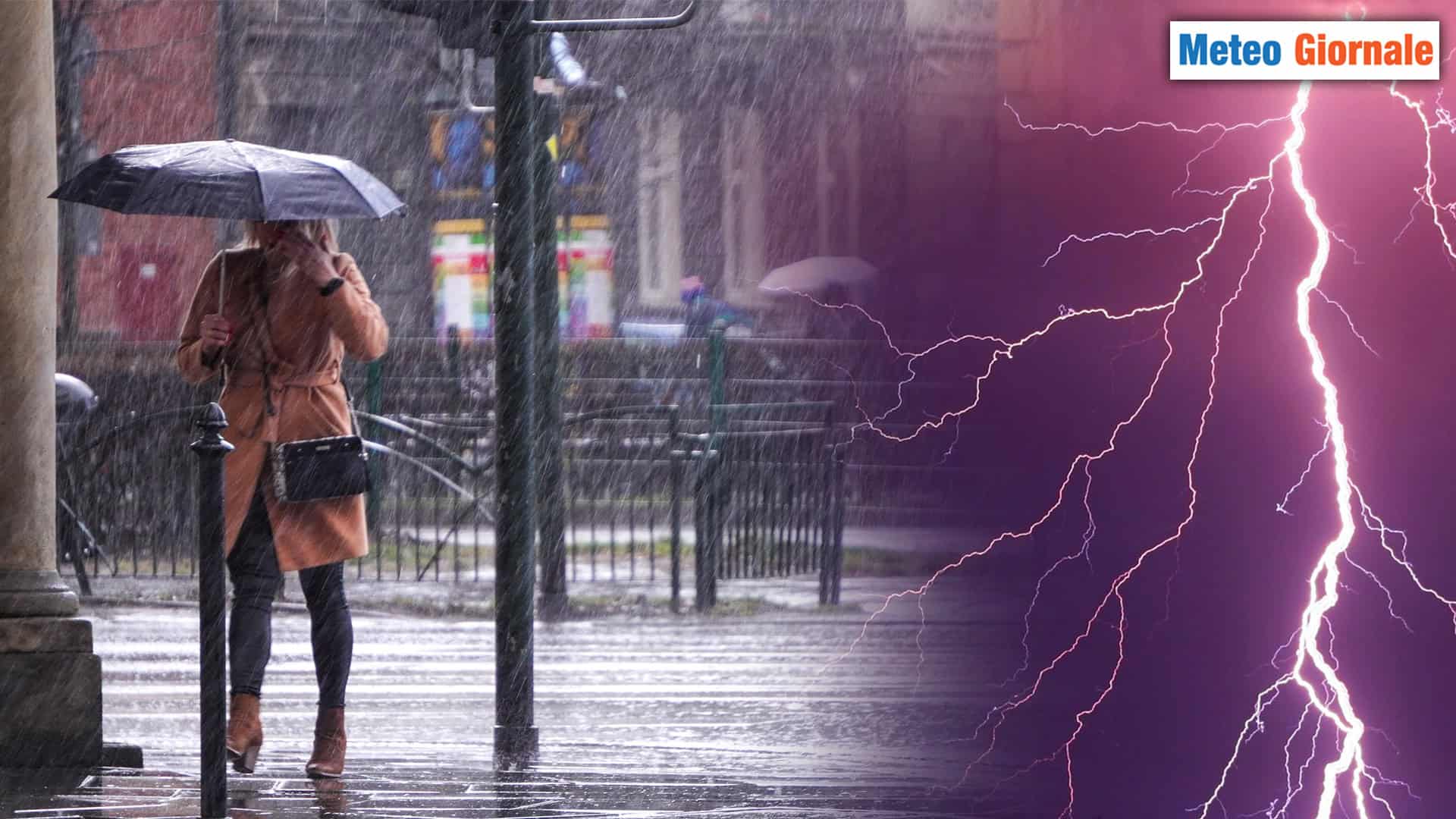 Meteo Settimana: verso un ritorno della Pioggia e dei Temporali