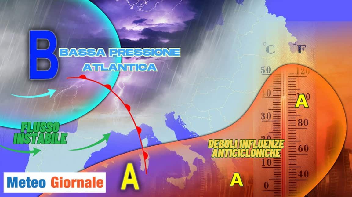 Più piogge in arrivo in questa fase di Maggio: ecco quando e dove più sostanziose