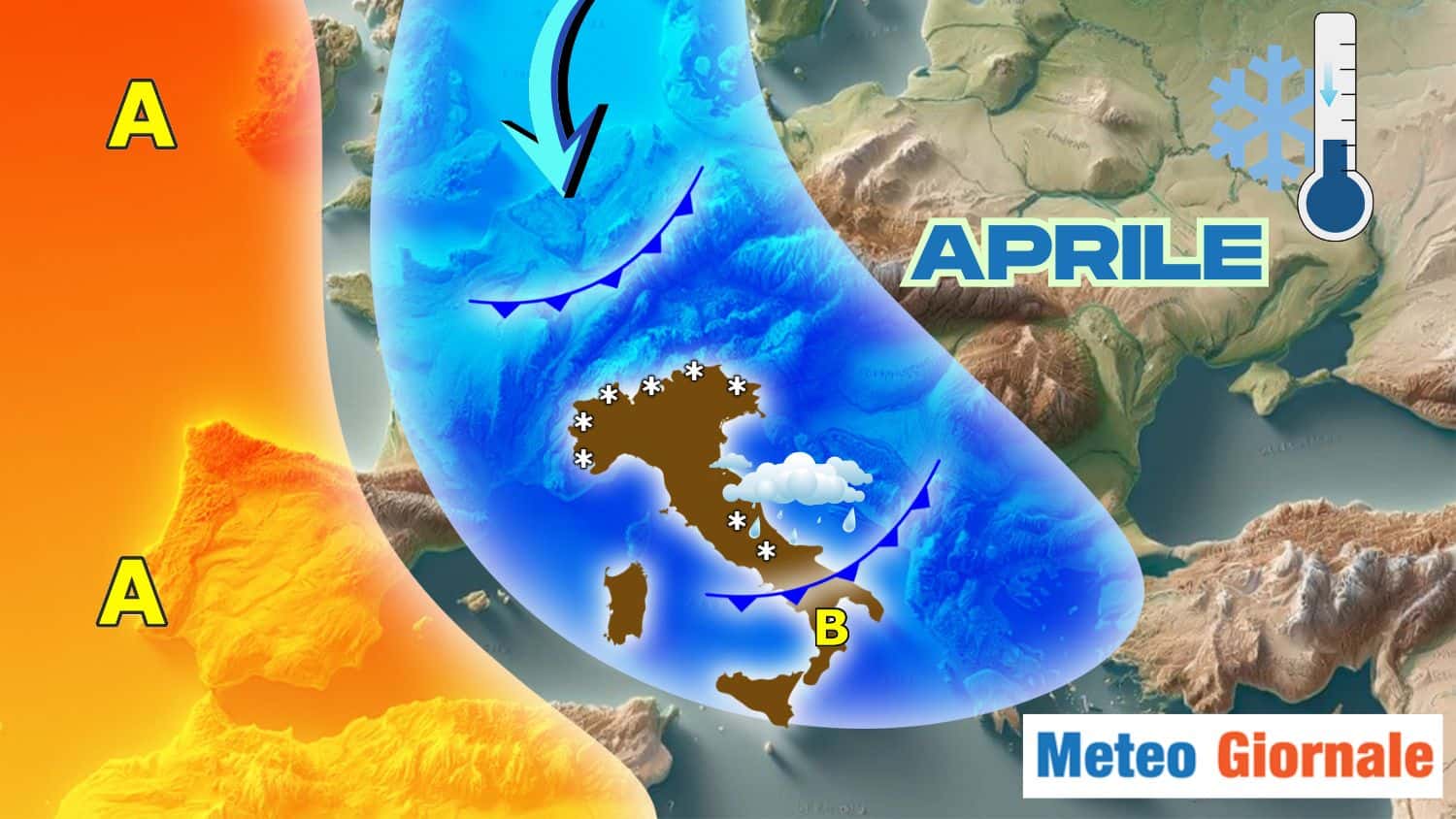 Nuovo tentativo di azione fredda sull’Italia. Ecco quando in questo aprile