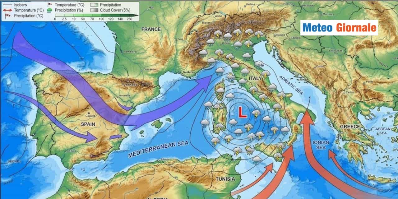 Ritorna la pioggia al Nord da Domenica notte, i modelli meteo confermano tutto
