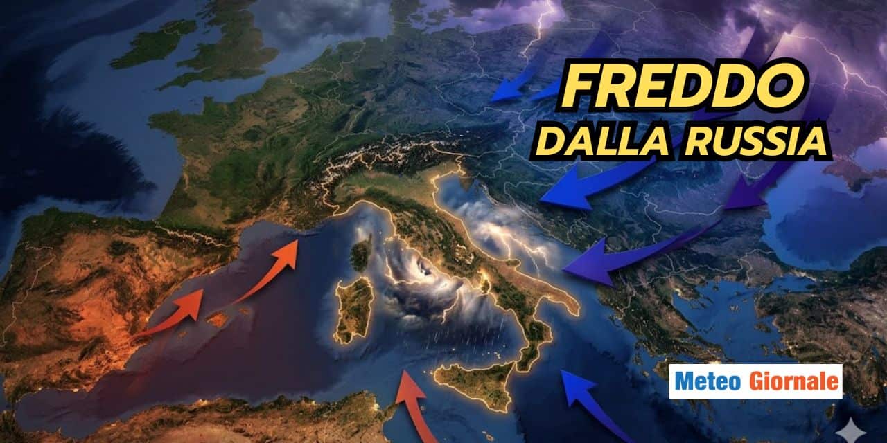 Freddo dalla Russia a più riprese entro i primi di Maggio: Italia nel mirino