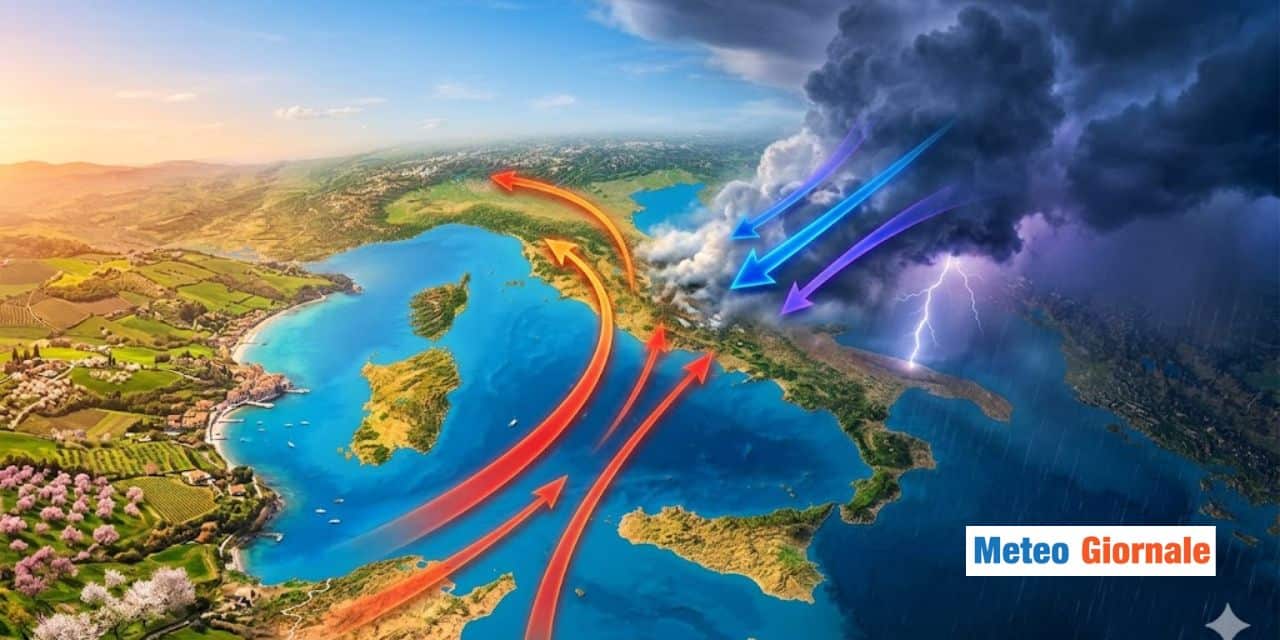 Doppio colpo di scena meteo: prima il caldo, poi il freddo dalla Russia