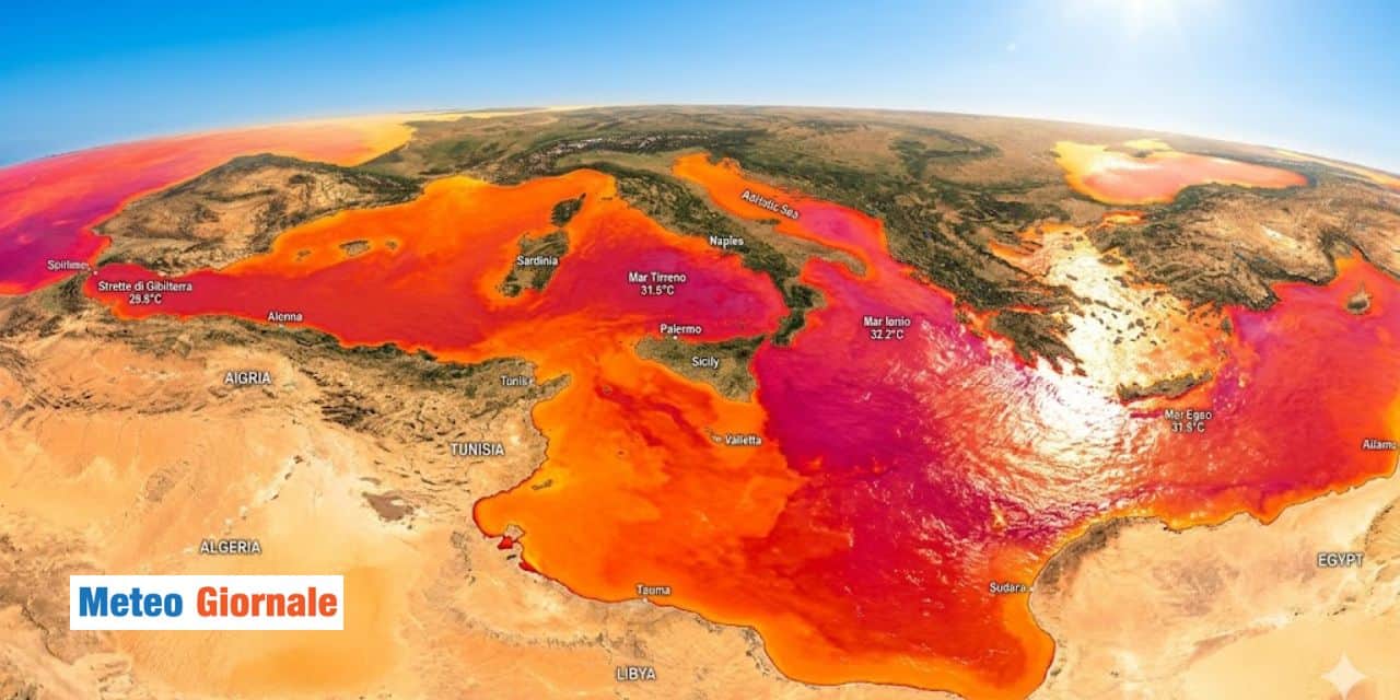 Mar Mediterraneo già caldo: pessima notizia in vista dei prossimi mesi
