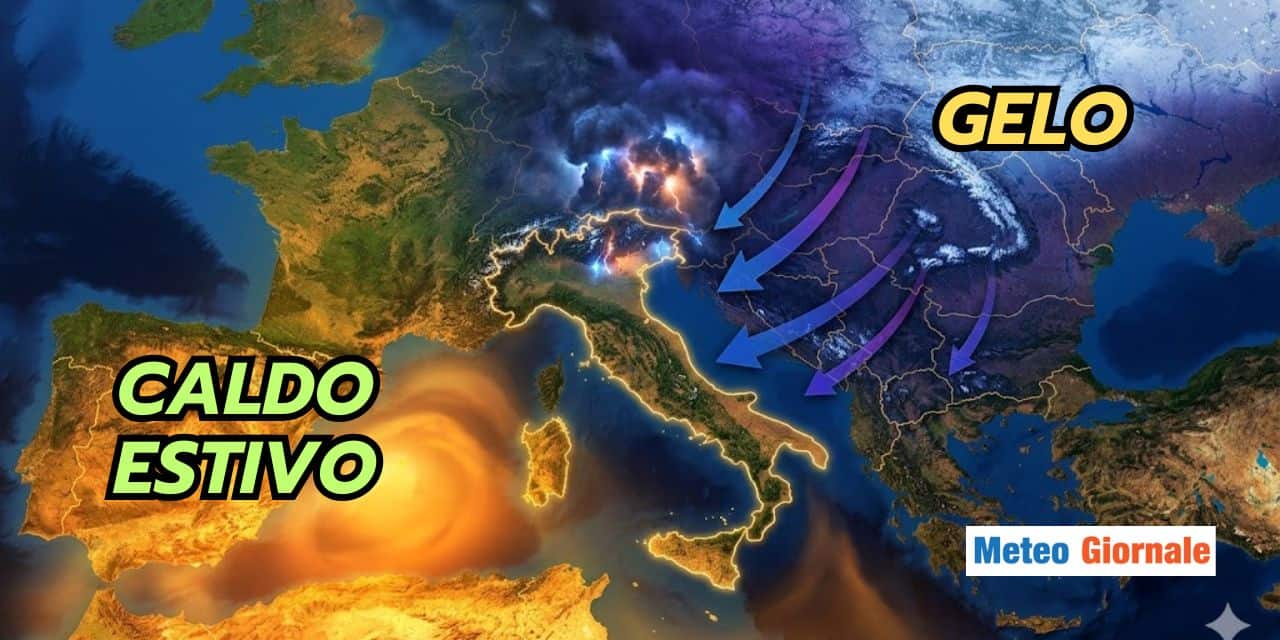 Meteo: attenzione ai temporali in queste Regioni, possibile grandine