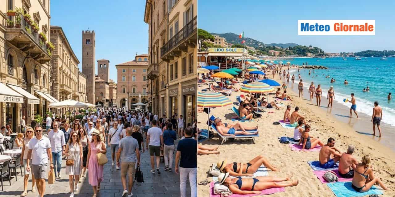 Ponte del 25 Aprile: meteo da…Giugno! Bisogna approfittarne
