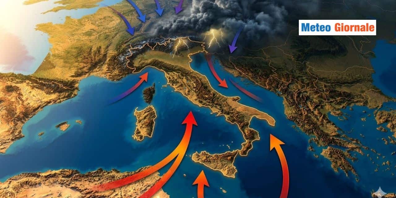 Maggio caldo e con rischio forti temporali: la sentenza del modello meteo ECMWF
