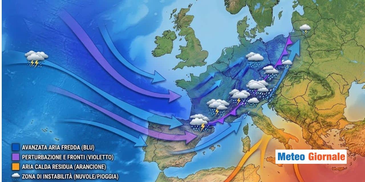 Maggio apre col meteo bipolare: prima caldo estivo, poi possibili piogge diffuse