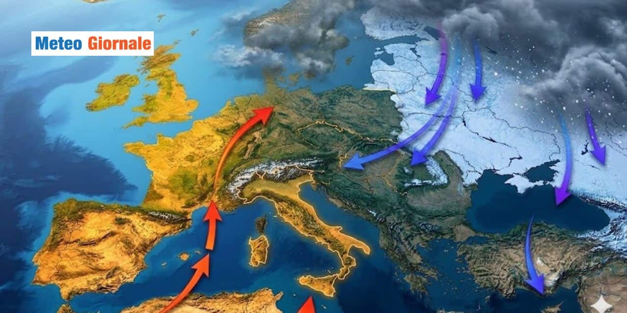 Nel meteo di Maggio potrebbe tornare l’Italia spaccata in due