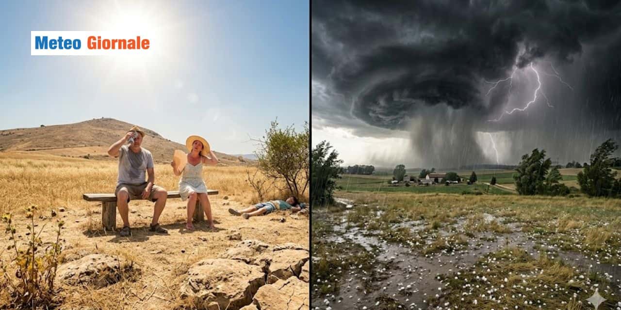 I rischi meteo di Maggio: caldo precoce e grandine
