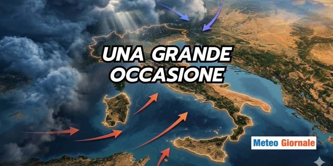 Ritorno delle piogge dal 4 Maggio: una grossa opportunità meteo da non sprecare