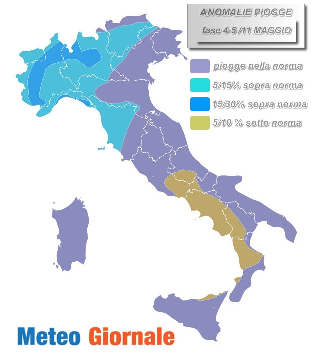 anomalie piogge 4 11 maggio 1
