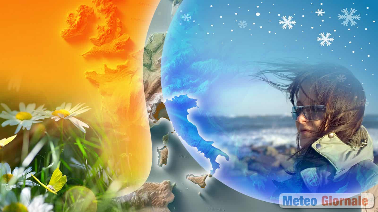 Meteo svolta clamorosa dopo Pasqua aria fredda ribalta la primavera