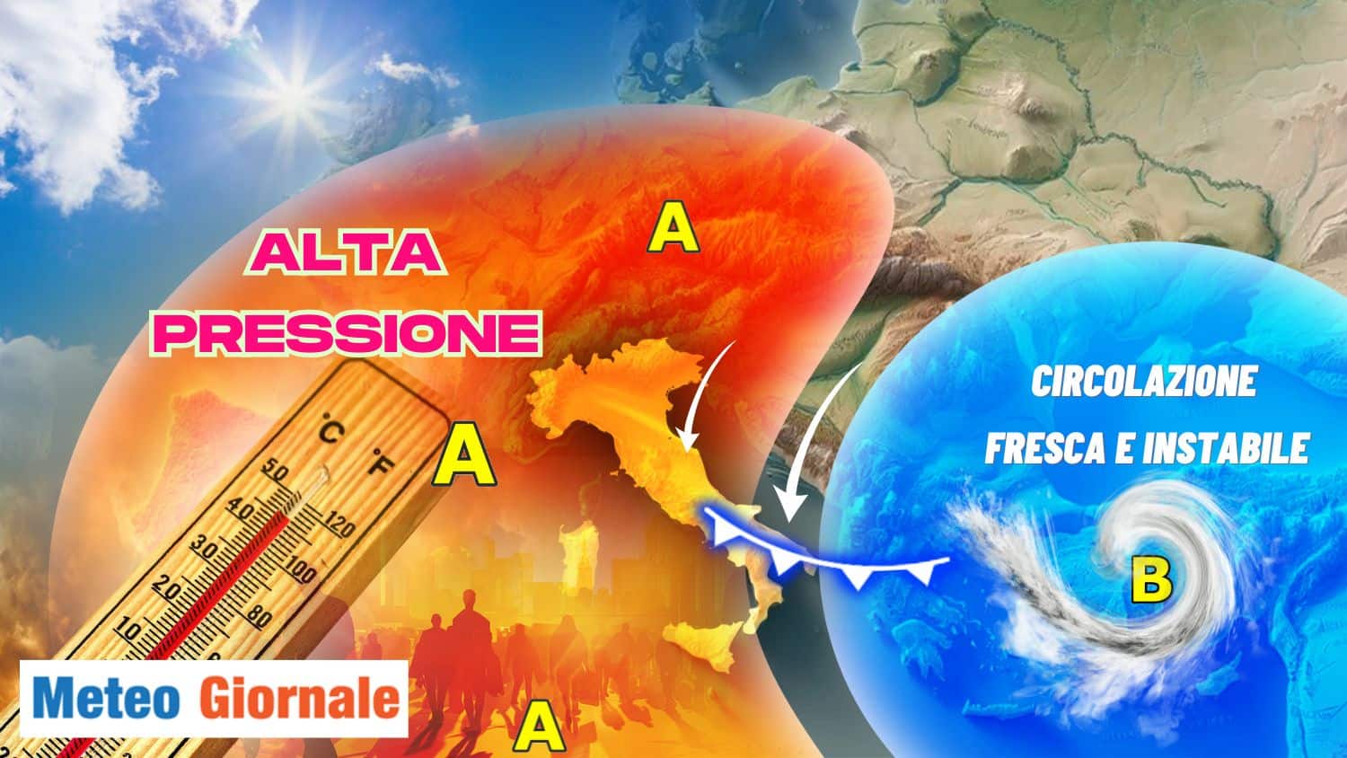 Ponte del 1 maggio: conferme per azione più fredda, ma non tutto è compromesso