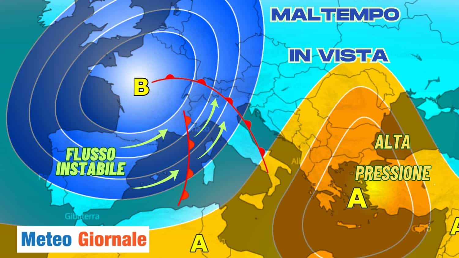 Bella botta di pioggia tra qualche giorno. Ecco le aree più coinvolte