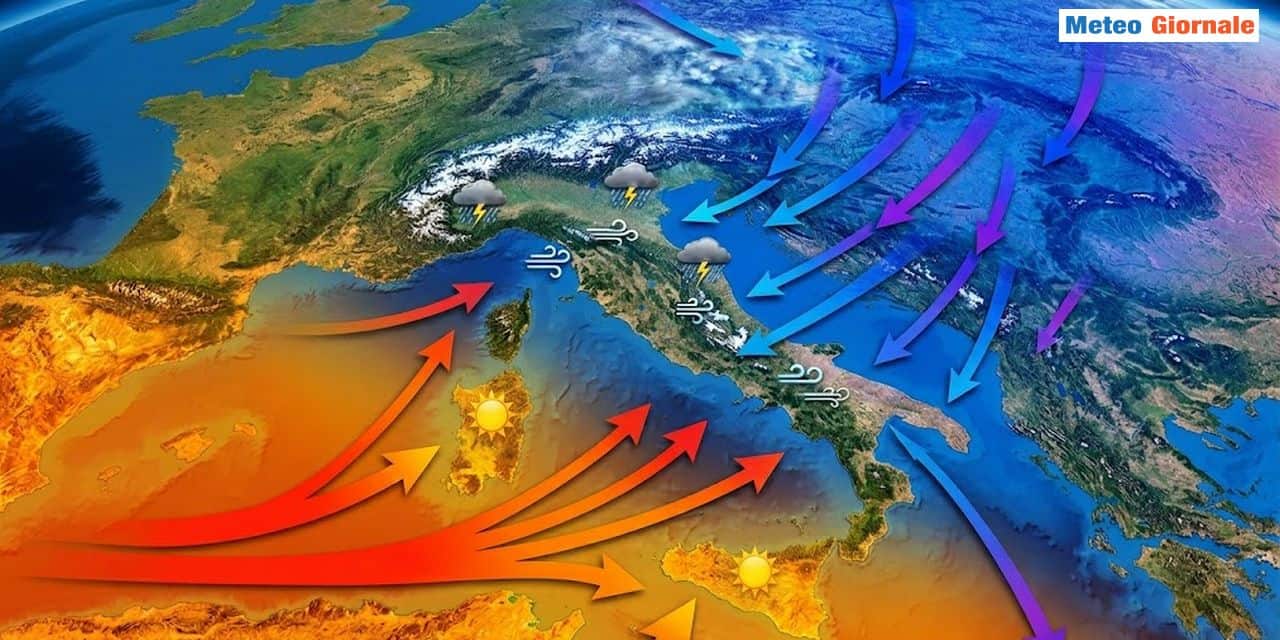 Weekend di caldo quasi estivo, poi le temperature scendono in picchiata
