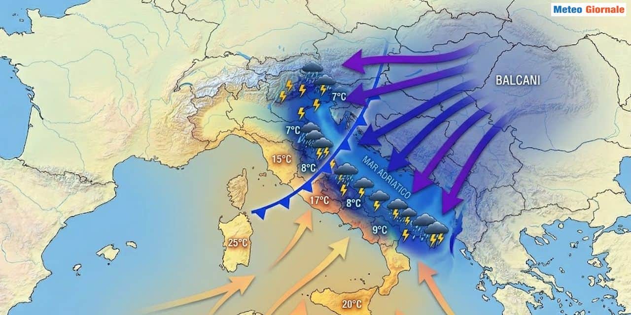 Aprile caldo non durerà: pioggia e freddo pronti a tornare, c’è la data