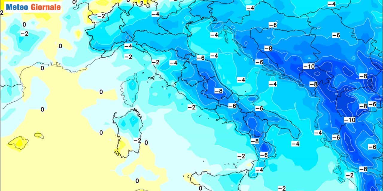 Temperature stanno per crollare di 10 gradi, prima di un altro ribaltone
