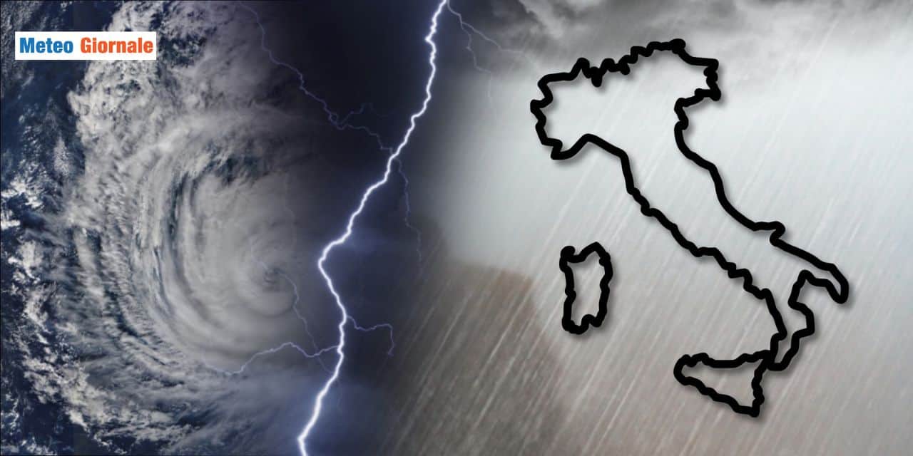 Ciclone in arrivo, su queste regioni pioverà di più
