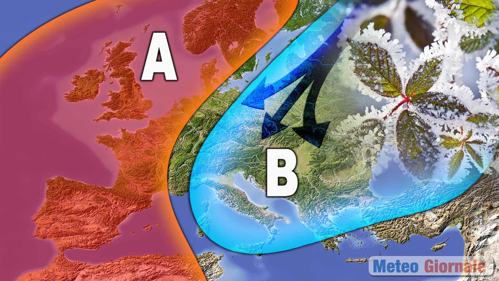 Meteo, l’Italia cambia stagione in 24 ore
