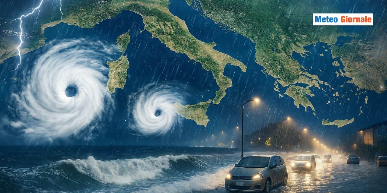 Non uno, bensì due cicloni africani di fila. L’altro arriva tra Martedì 14 e Mercoledì 15