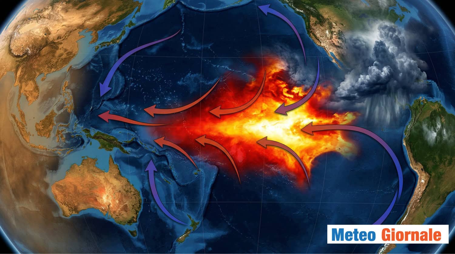 El Niño 2026 potrebbe riscrivere i record climatici