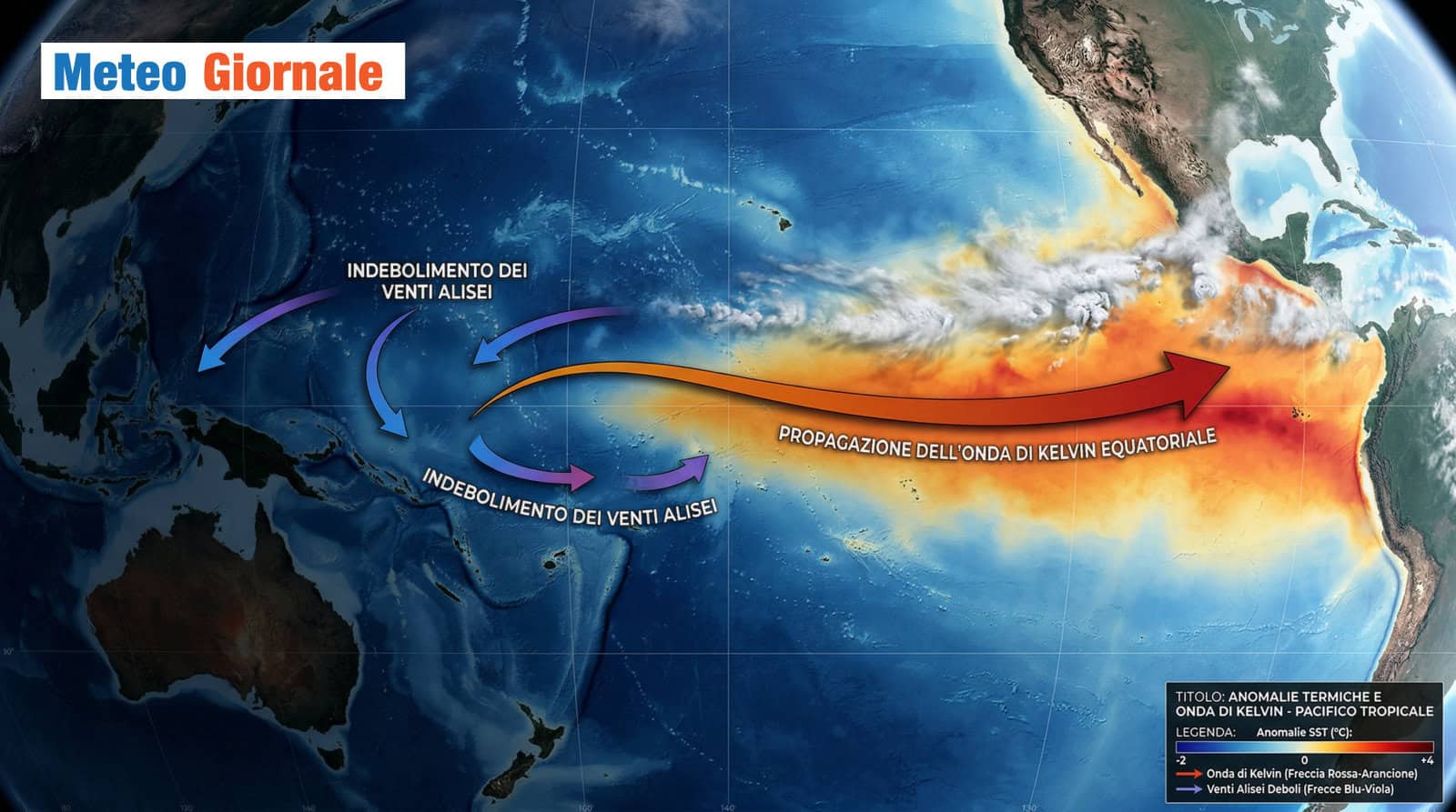 Super El Niño in arrivo? I segnali dal Pacifico per l’estate 2026