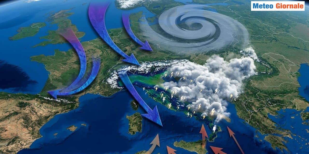 Prossima settimana stop sole e caldo, nulla di buono sino al 1° Maggio