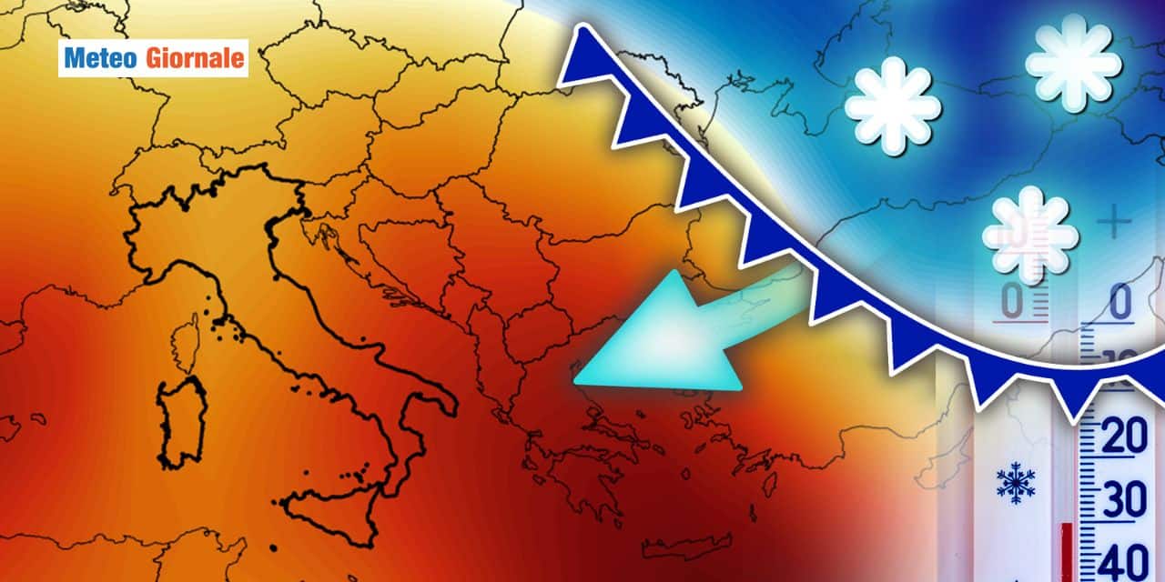 Ad est fa ancora freddo, ne arriverà un bel po’ la prossima settimana