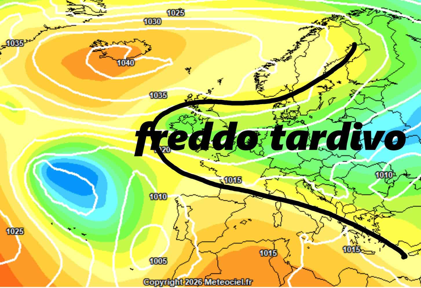 Freddo tardivo in queste ore, stiamo semplicemente parlando di un leggero sotto media. Il crollo termico era dovuto alle temperature abbastanza esagerate dai giorni scorsi.