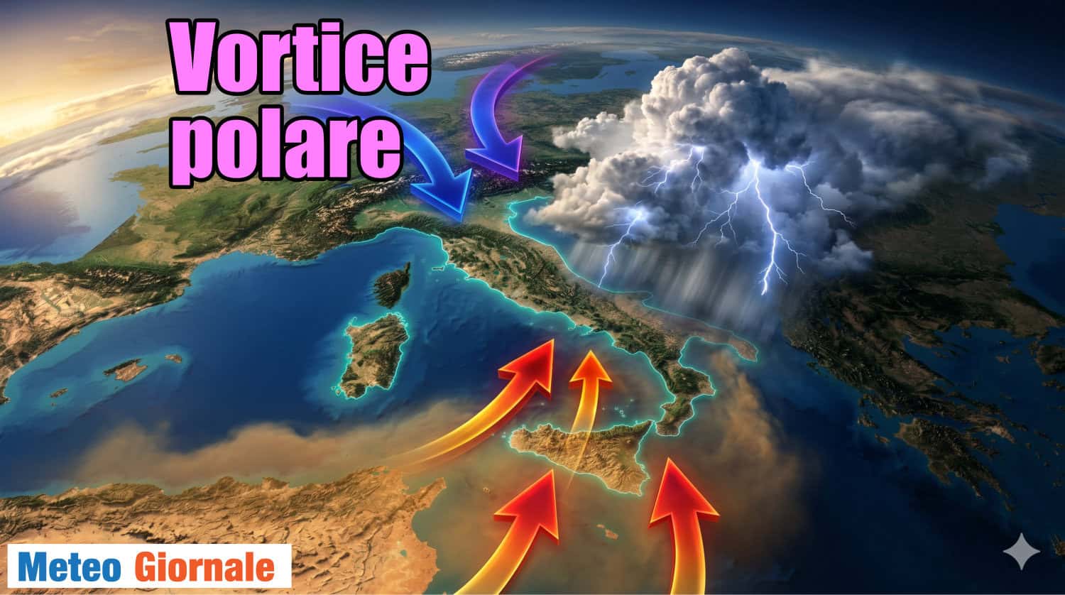 Meteo, arrivano temporali e grandinate: temperature in picchiata di 15 gradi