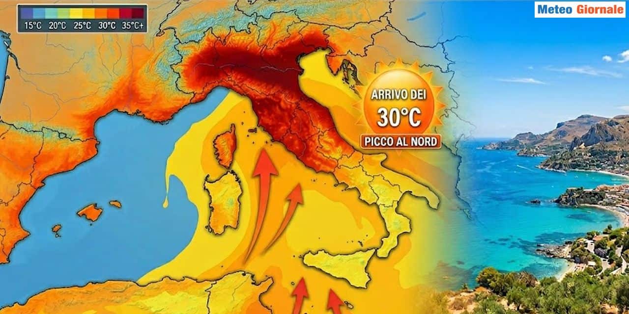 Verso primo assaggio d’estate dopo tanto freddo: si punta ai 30 gradi