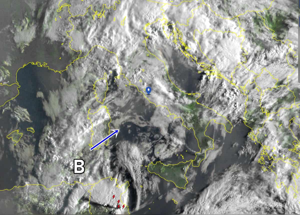 Vortice di maltempo, Mercoledì 15 i temporali su spostano su queste regioni