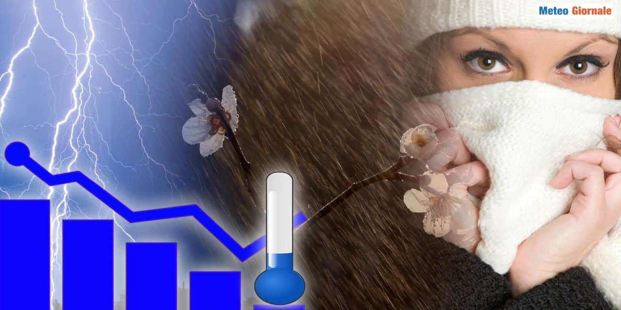 Anticiclone incalzato da aria più fredda, cambia tutto da inizio settimana