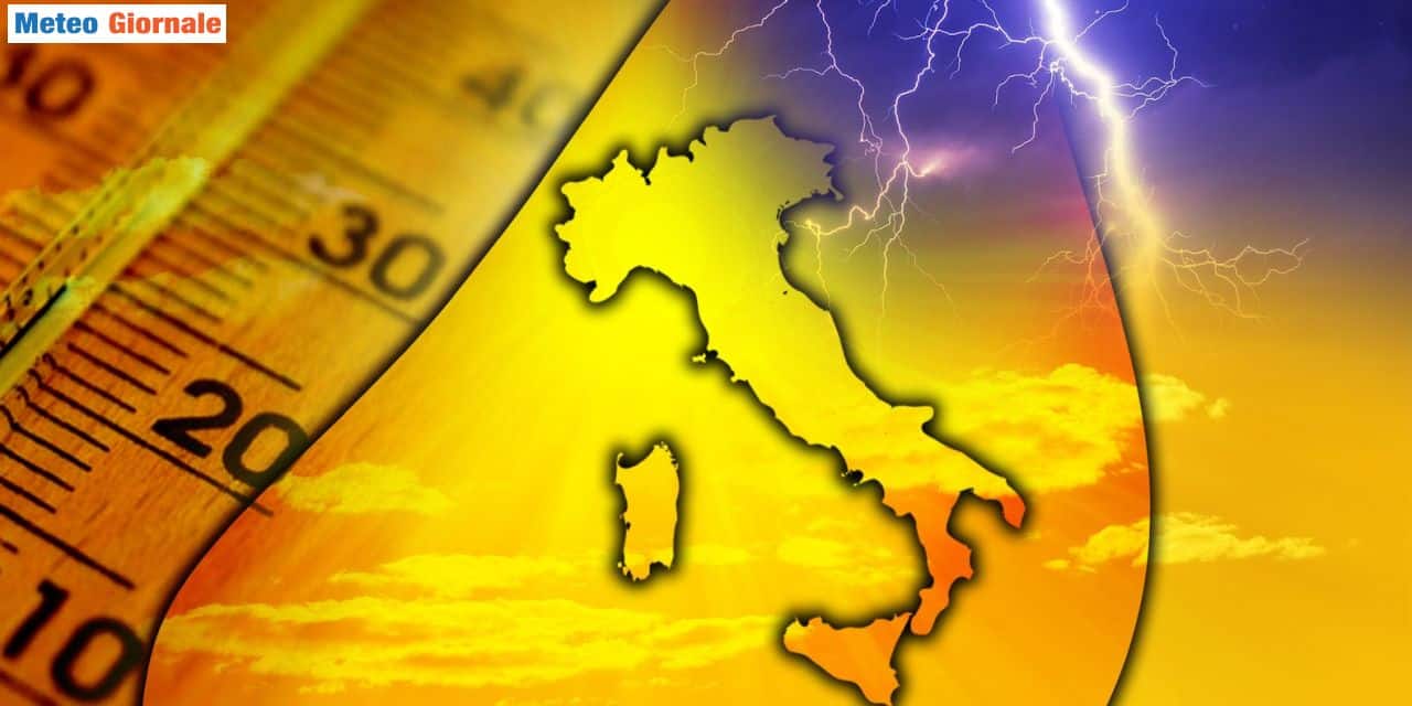 Peggiora da Domenica al Nord, poi temporali e più fresco in arrivo